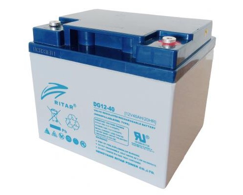 Батарея до ДБЖ Ritar GEL DG12-40 12V- 40.0Ah (DG12-40) 
