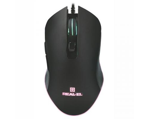 Мишка REAL-EL RM-550 Black
