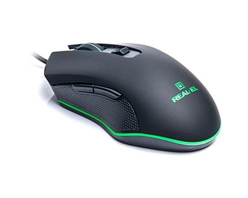 Мишка REAL-EL RM-550 Black