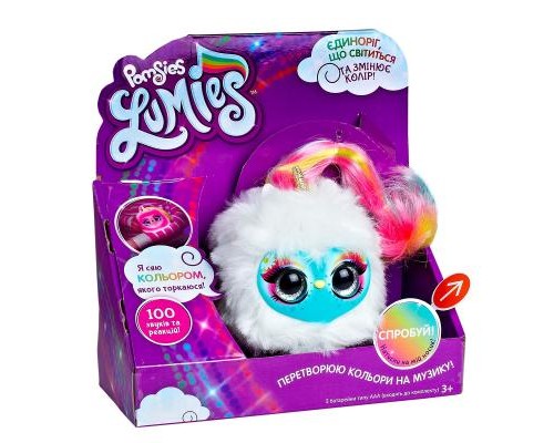 Інтерактивна іграшка Pomsies Lumies Спарк (02248-S)