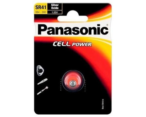 Батарейка SR 41 Panasonic (SR-41EL/1B) 