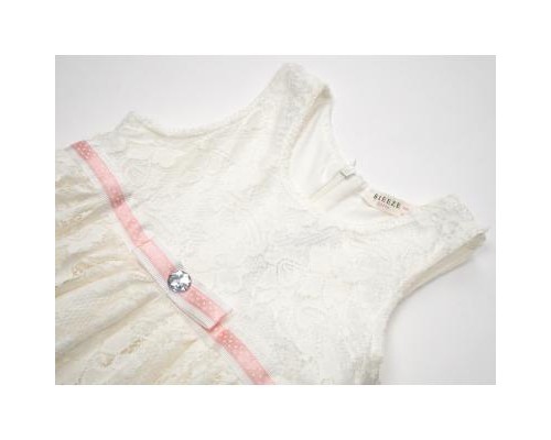 Плаття дитяче Breeze туніка мереживна (12952-86G-cream)