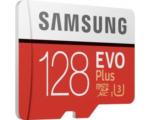 Карта пам'яті Samsung 128GB microSDXC class 10 UHS-I EVO Plus (MB-MC128HA/RU)