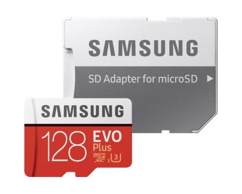 Карта пам'яті Samsung 128GB microSDXC class 10 UHS-I EVO Plus (MB-MC128HA/RU)