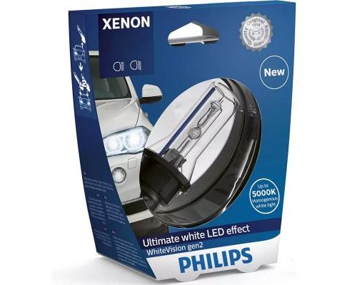Автолампа Philips ксенонова (85126 WHV2 S1)