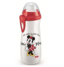 Поїльник-непроливайка Nuk Disney Mickey Sport 450 мл червоний (3954043)