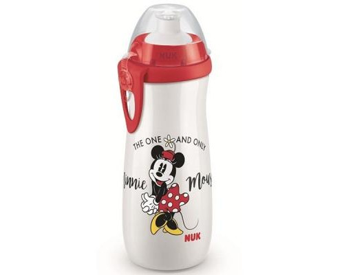 Поїльник-непроливайка Nuk Disney Mickey Sport 450 мл червоний (3954043)