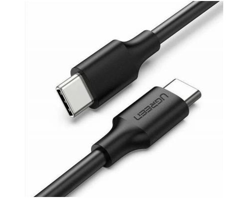 Дата кабель USB-C to USB-C 1.0m US286 3A Black Ugreen (50997)