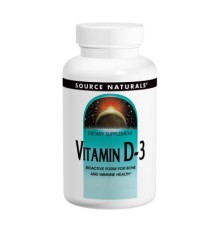Вітамін Source Naturals Вітамін D-3 2000IU, 200 капсул (SNS-02145)