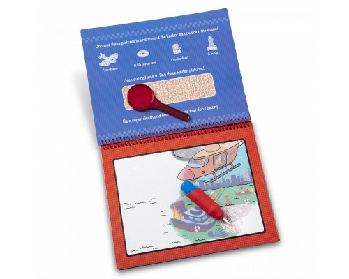 Набір для творчості Melissa&Doug Мега-водна чарівна розмальовка Пригоди (MD30172)