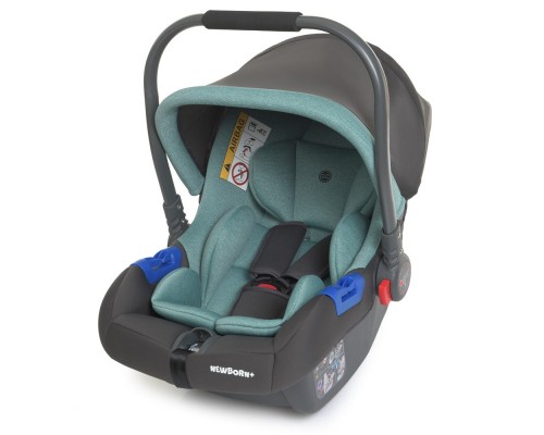 Автокрісло El Camino 0-13 кг ME 1043 Newborn+ royal mint (ME 1043 NEWBORN+ royal m)