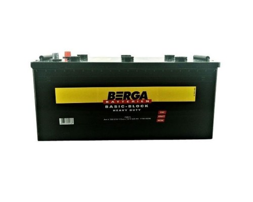 Акумулятор автомобільний Berga Truck Basicblock 220Ah (720018115)