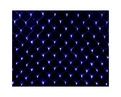 Гірлянда Jumi Сітка 100 LED, 1x1 м, блакитний (5900410537583)