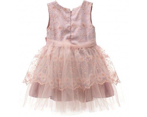 Плаття дитяче Tivido святкове з прикрасою (2135-92G-pink)