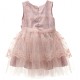 Плаття дитяче Tivido святкове з прикрасою (2135-92G-pink)