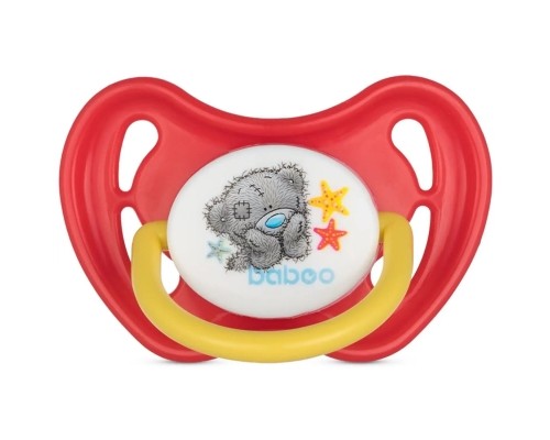 Пустушка Baboo Me To You 0+ міс червона (90409)