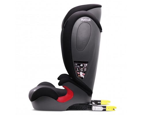 Автокрісло Avova Star Fix i-Size 15-36 кг Grey Black (4260621461154)