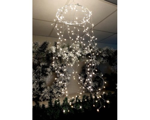 Гірлянда Luca Lighting підвісна Канделябр 1х0,3 м білий (8720362026808)