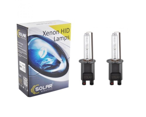 Автолампа SOLAR H3 6000K,85V,35W PK22s (1360)