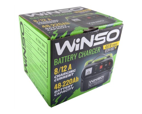 Зарядний пристрій для автомобільного акумулятора WINSO 139500