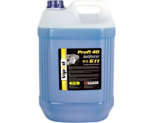 Антифриз VIPOIL G11 MEGA 40 blue 20 кг (701363)