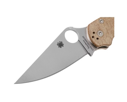 Ніж Spyderco Para Military 2 Brown Micarta CPM Cru-Wear (C81MPCW2)