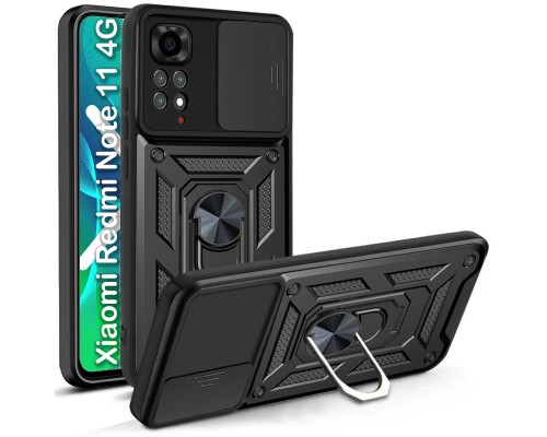 Чохол до мобільного телефона BeCover Military Xiaomi Redmi Note 11 4G/10 2021/10 2022 Black (708227)