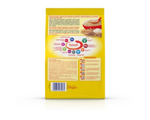 Дитяча каша Milupa Мультизлакова 170 г (5900852930034)