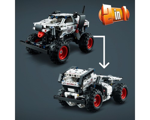 Конструктор LEGO Technic Monster Jam Monster Mutt Dalmatian 244 деталі (42150)