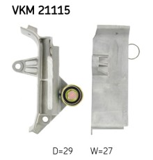 Ролик натягувача ременя SKF VKM 21115