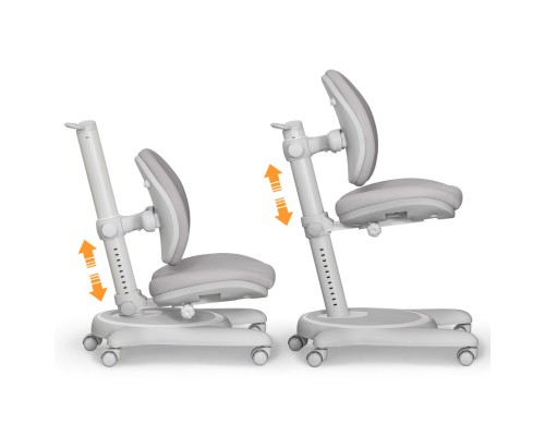 Дитяче крісло Mealux Ortoback Duo Plus Grey (Y-510 G Plus)