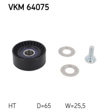 Ролик натягувача ременя SKF VKM 64075