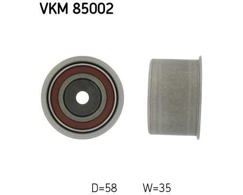 Ролик натягувача ременя SKF VKM 85002