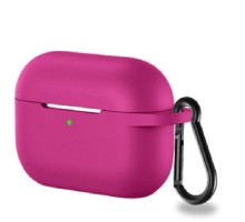 Чохол для навушників BeCover Silicon для Apple AirPods Pro Rose Red (704489)