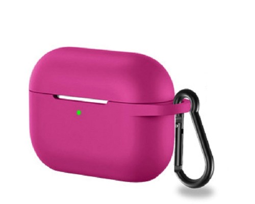Чохол для навушників BeCover Silicon для Apple AirPods Pro Rose Red (704489)