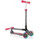 Самокат Globber Primo Foldable Lights сіро-червоний (432-120-2)