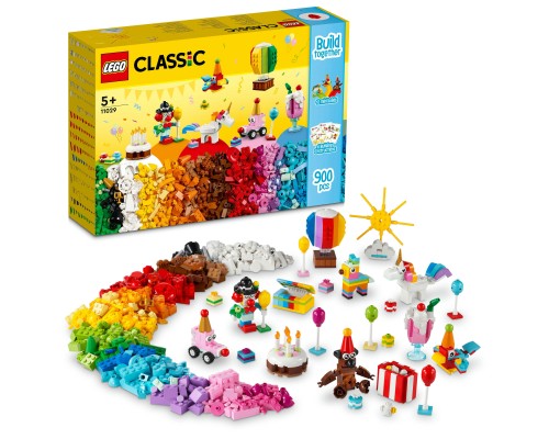 Конструктор LEGO Classic Творча святкова коробка 900 деталей (11029)