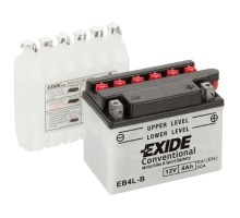 Акумулятор автомобільний EXIDE CONVENTIONAL 4Ah Ев (-/+) (50EN) (EB4L-B)