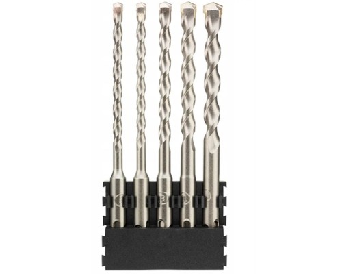 Набір бурів DeWALT в касеті для Tough Case, SDS Plus, L=160 мм., d = 6 мм (2шт),8,10,12 мм, 6 шт (DT70836)