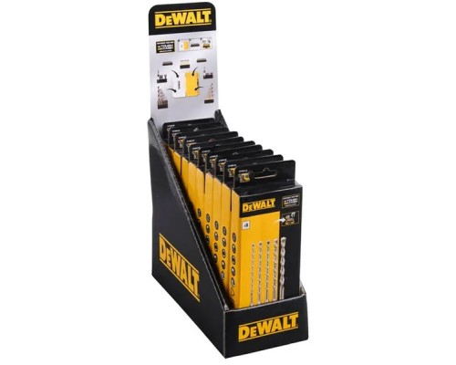 Набір бурів DeWALT в касеті для Tough Case, SDS Plus, L=160 мм., d = 6 мм (2шт),8,10,12 мм, 6 шт (DT70836)