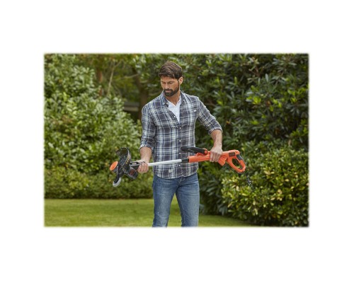 Тример садовий Black&Decker 0.55 кВт, ширина косіння 30 см, 7500 об/хв, вага 2.6 кг (BESTE630)