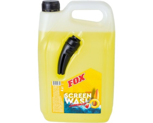 Омивач автомобільний Fox Лимон з лійкою 4л