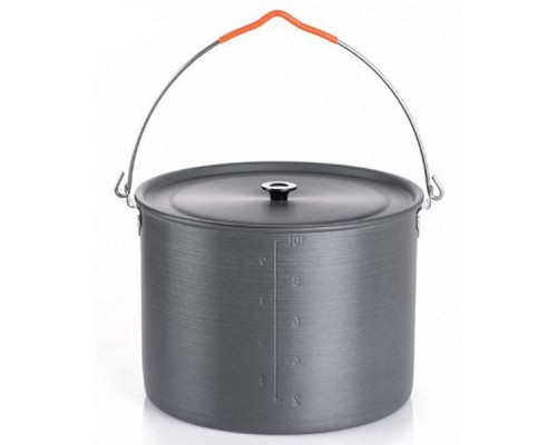 Котел туристичний Naturehike Camping NH19CJ003 10 л Grey (6927595738276) Котел туристичний Naturehike Camping NH19CJ003 10 л Grey (6927595738276)