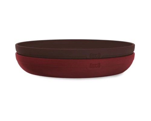 Тарілка дитяча Lovi Tamarillo Бордові 2 шт (21/530_red)