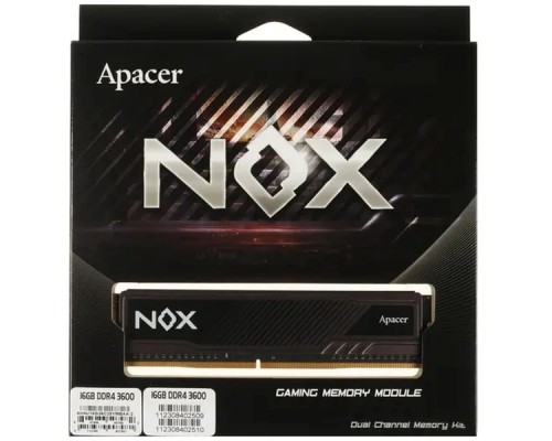 Модуль пам'яті для комп'ютера DDR4 8GB 3200 MHz NOX Apacer (AH4U08G32C28YMBAA-1)