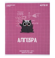 Зошит Kite предметний Cat 48 аркушів, клітинка алгебра (K23-240-24)