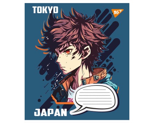 Зошит Yes А5 Japan Tokyo 12 аркушів, лінія (766288)