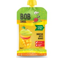 Дитяче пюре Bob Snail Равлик Боб Смузі Яблуко-Манго 200 г (4820219347033)