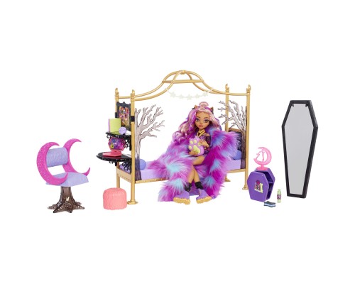 Лялька Monster High Моторошна кімната Клодін (HHK64) Лялька Monster High Моторошна кімната Клодін (HHK64)