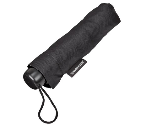 Парасоля Wenger Travel Umbrella, чорна (604602)